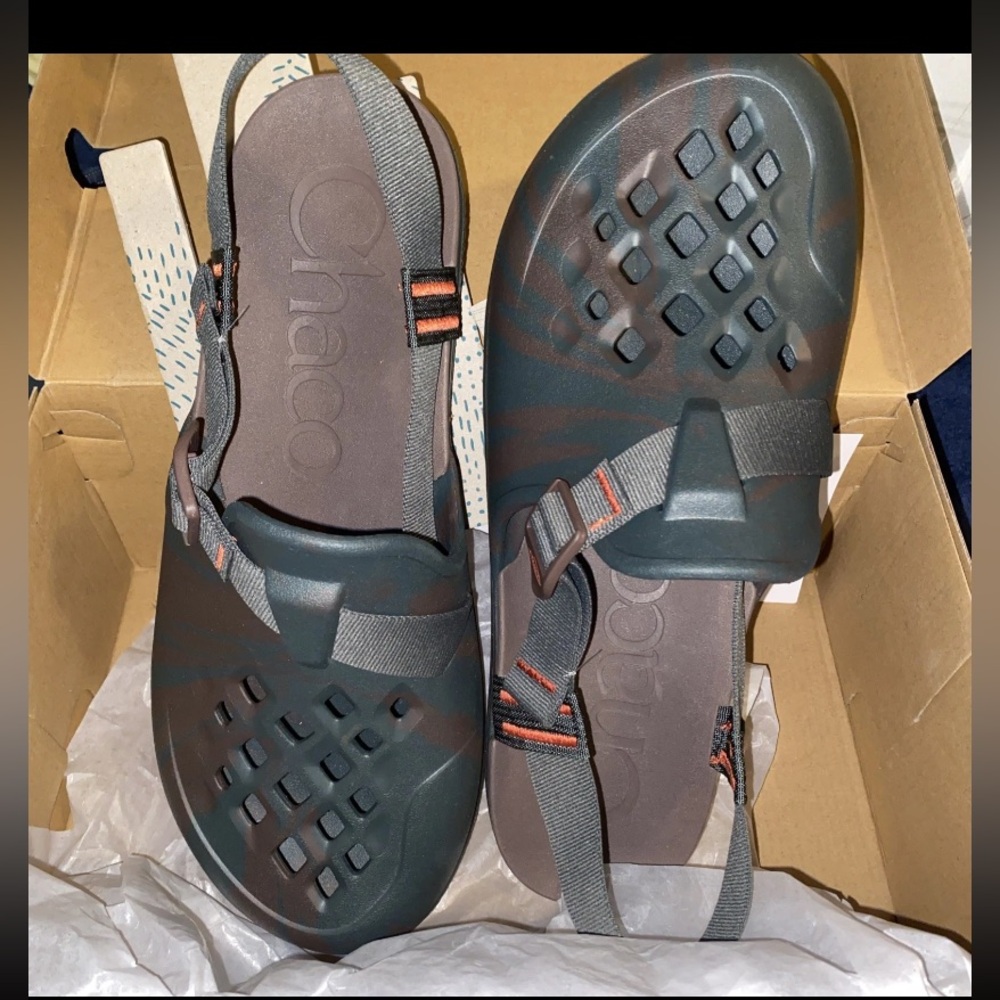 Chaco Chillos Clog Size 15 Men's Closed Toe Sandals Woodsy Growth NEW IN BOX